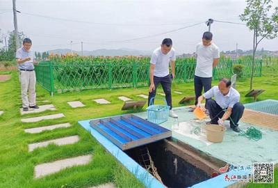 上栗农村生活污水治理显成效 县城饮用水源水质达标率100%